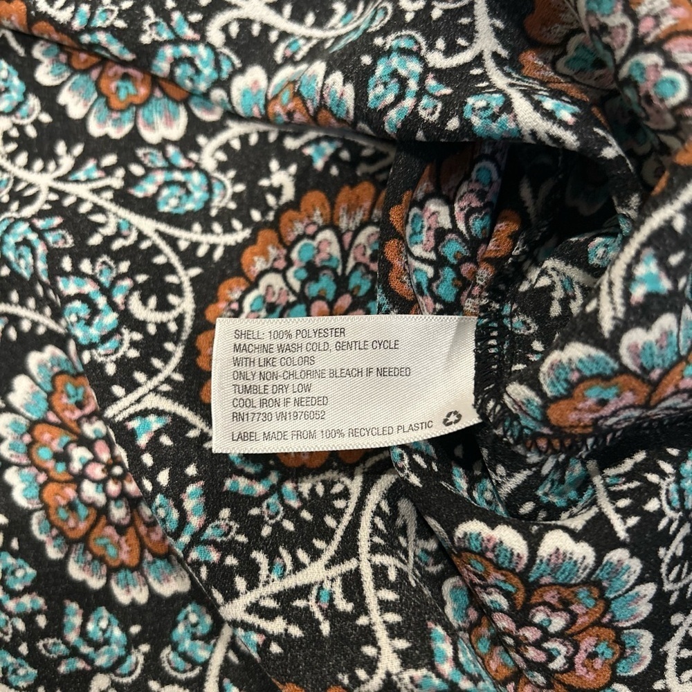 Xhilaration Multi-Print Swim Cover Up Cami Dress Like New Women’s Size Small - Picture 5 of 6